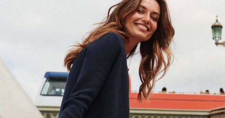 Boden coatigan reduced in clearance sale is a 'luxurious' way to smarten a pair of jeans