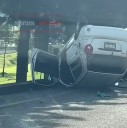OTRA VOLCADURA VEHICULAR EN LA CAPITAL MEXIQUENSE