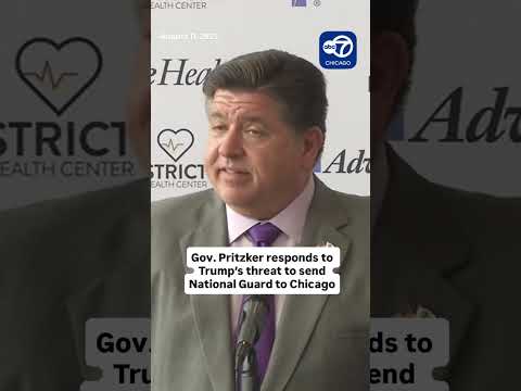 Pritzker on Trump's threat to send National Guard to Chicago