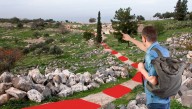 Holy Land Tourists Excited To See Red Dashed Line Paul Left Behind On His Missionary Journeys