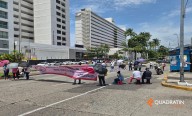 Retiran maestros después de 8 horas bloqueo en la Costera de Acapulco