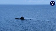 VIDEO: Submarino no identificado cerca de la entrada al Canal de Panamá