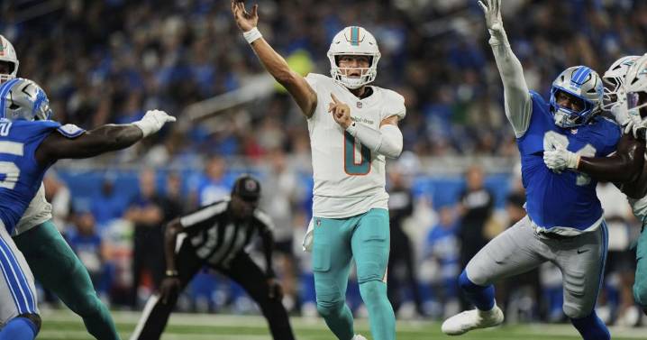 Zach Wilson and Quinn Ewers lead Dolphins to 24-17 preseason win over Lions