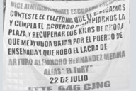 Cuelgan dos narcomantas dirigidas a Vicealmirante de Ensenada