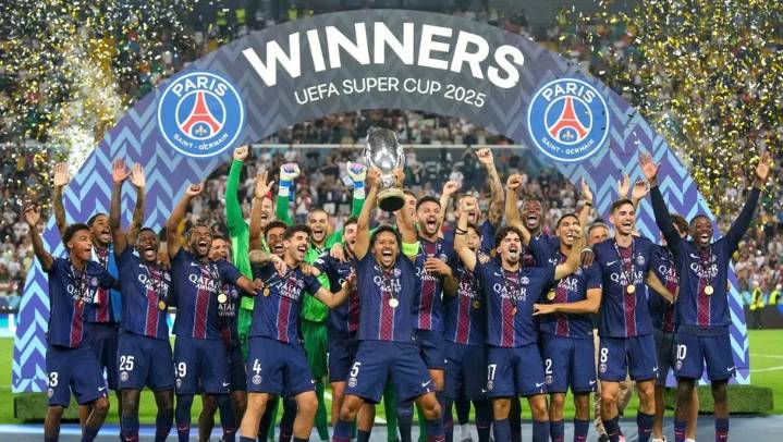 PSG es campeón de la Supercopa de Europa tras remontar al Tottenham