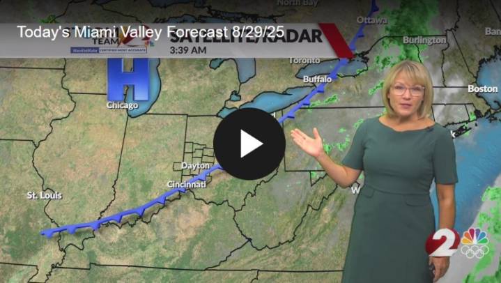 Back to dry weather today, will it last through the Labor Day weekend?