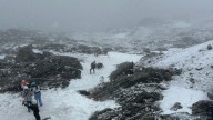VIDEO | Inesperada nevada sorprende en el Pico Espejo y cautiva a los visitantes en el estado Mérida #23Ago