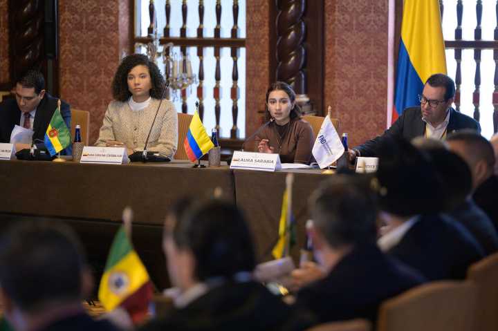 Canciller Laura Sarabia lideró encuentro de Cooperación Internacional con Gobernadores