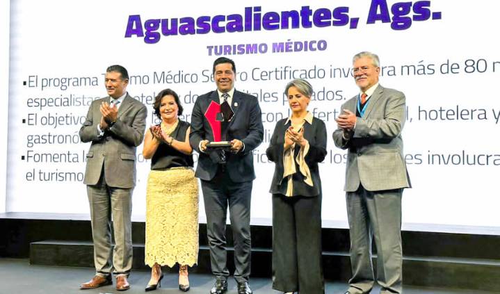 Recibe Municipio de Aguascalientes Reconocimiento a Nivel Nacional por el Programa de Turismo Médico
