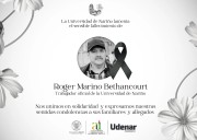 Comunicado de Condolencia