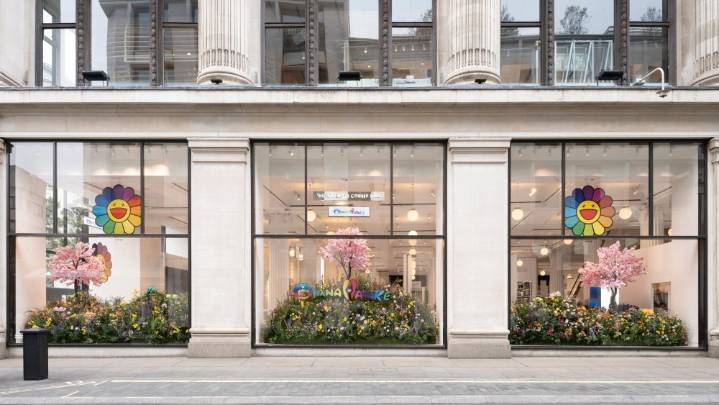 Takashi Murakami Rides on Flip-flops Summer With Ohana Hatake Corner Shop Takeover at Selfridges