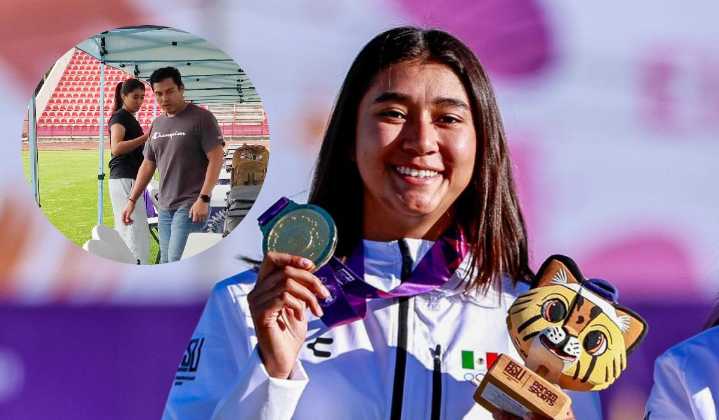 Ya es parte de su familia: Eduardo Magaña, el entrenador de Ángela Ruiz desde hace casi 10 años
