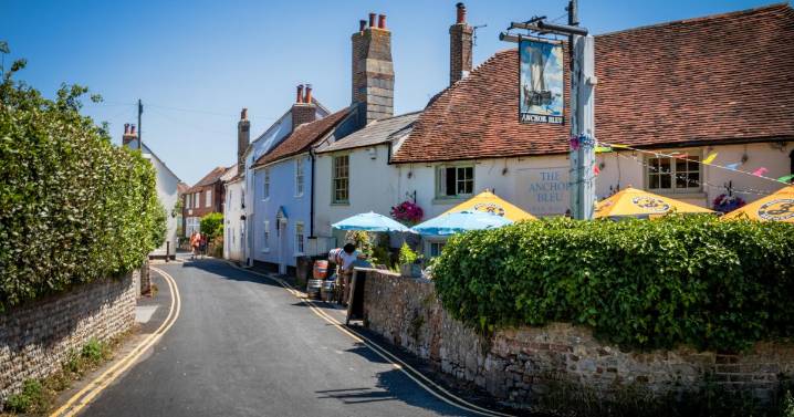 Sussex chocolate box village named among England's best