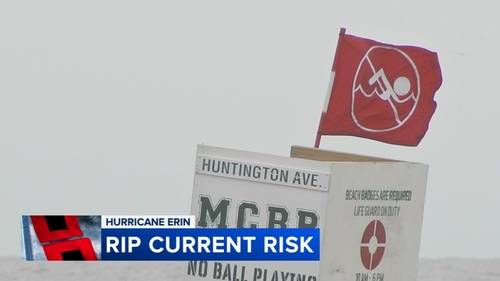 NJ Governor Phil Murphy 'worried in a big way' about people in the ocean as Hurricane Erin stirs up rip currents