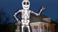 Lowe's debuts its own, 20-foot take on Home Depot 'Skelly'