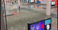 AICM suspende vuelos esta noche tras lluvias; reportan inundaciones en salas y pistas
