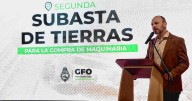 Fernández Oro recaudó $285.300 millones en la segunda subasta de tierras para comprar maquinaria