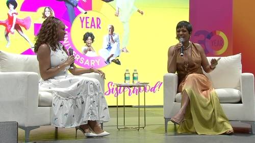 Talk show host Tamron Hall attends 2025 Black Women's Expo, visits ABC7 Chicago studio to talk what's next