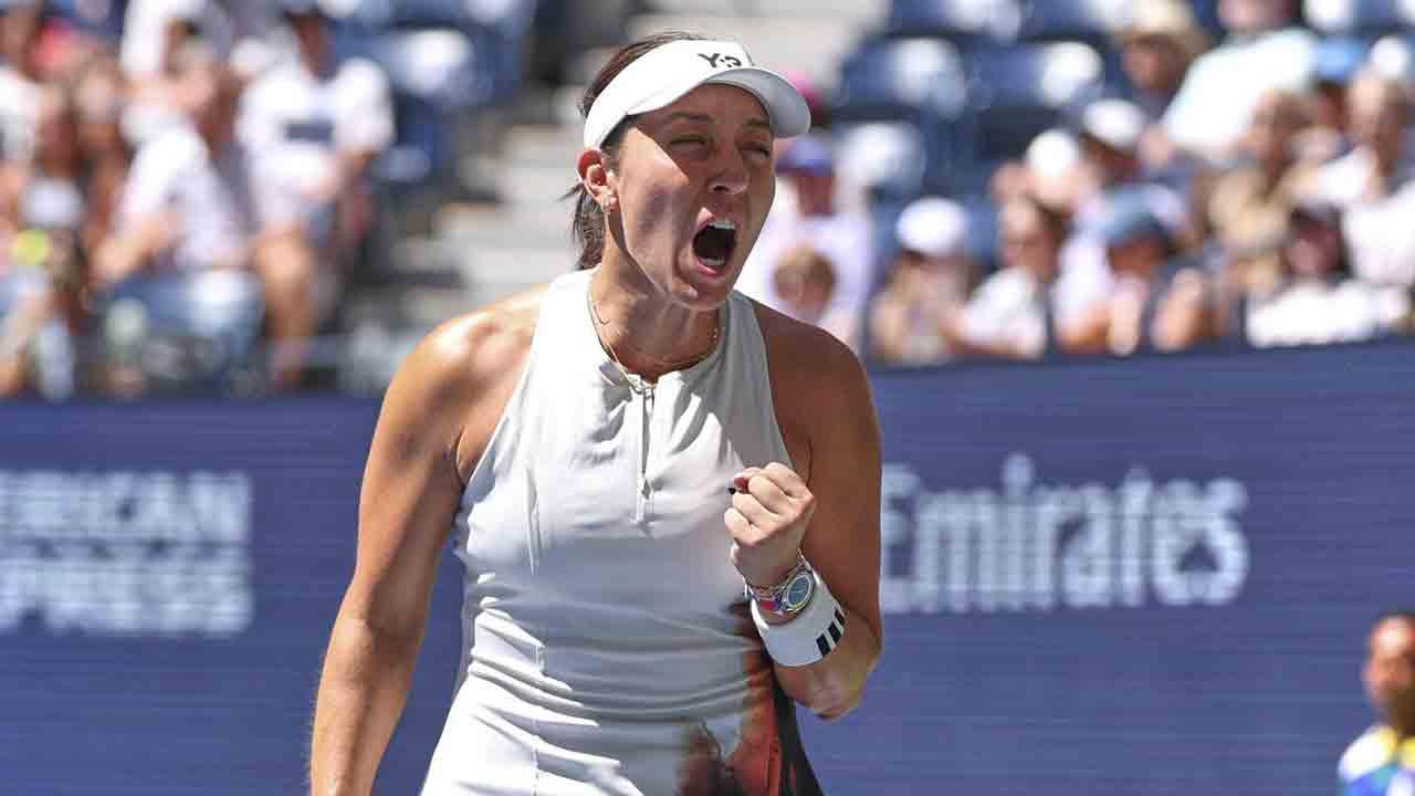 Jessica Pegula back in US Open quarterfinals after a fourth