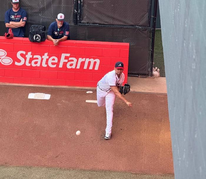 Bravos de Atlanta no le tuvo paciencia a Carlos Carrasco  (+Video)