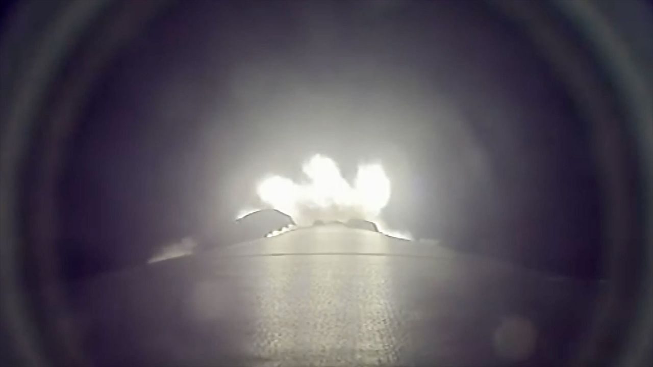 SpaceX Falcon 9 rocket launches from California with new batch of Starlink satellites