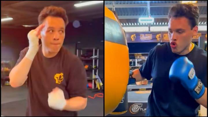 Julio César Chávez Jr reaparece en VIDEO entrenando box tras salir en libertad condicional en Sonora