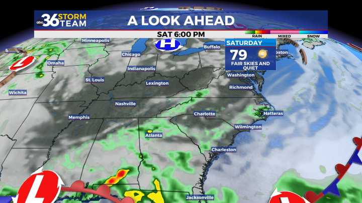 Delightful August weather continues to close out the week