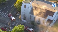 Fire reported in 100 year old Echo Park church