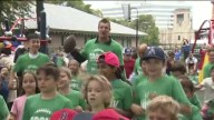 Rob Gronkowski celebrates opening of new, accessible playground in Boston