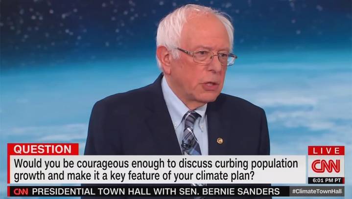 Planned Parenthood Asks Bernie Sanders To Stop Reminding People About Connection Between Abortion And Population Control