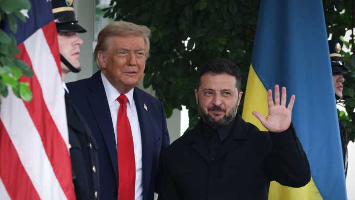 Trump warms to Kyiv security deal in summit
