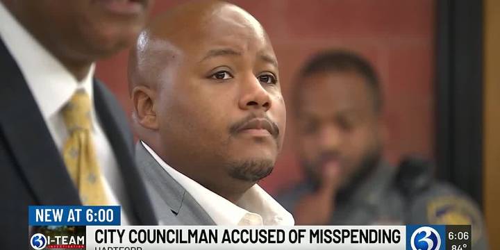 Report: Hartford Councilman Misused City Card, already facing separate Larceny charges