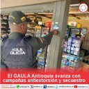 El GAULA Antioquia avanza con campañas antiextorsión y secuestro