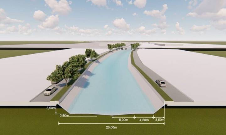 Plan integral post inundación: comenzó la limpieza y ampliación de 250 sumideros
