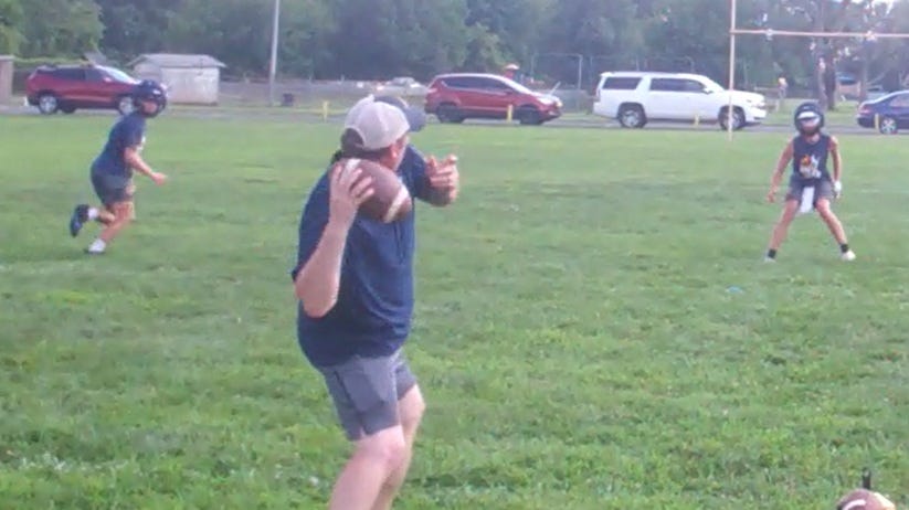 Video: Day 2 of Erie Mason football training camp