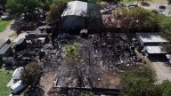 ‘It's awful': Family loses home in Denton County fire, firefighters haul in transport water