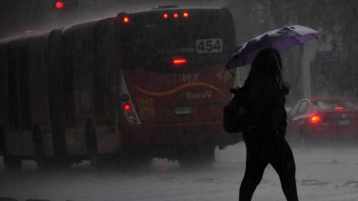 Activan Alerta Amarilla Hoy en CDMX por Fuertes Lluvias y Caída de Granizo; Puntos Afectados