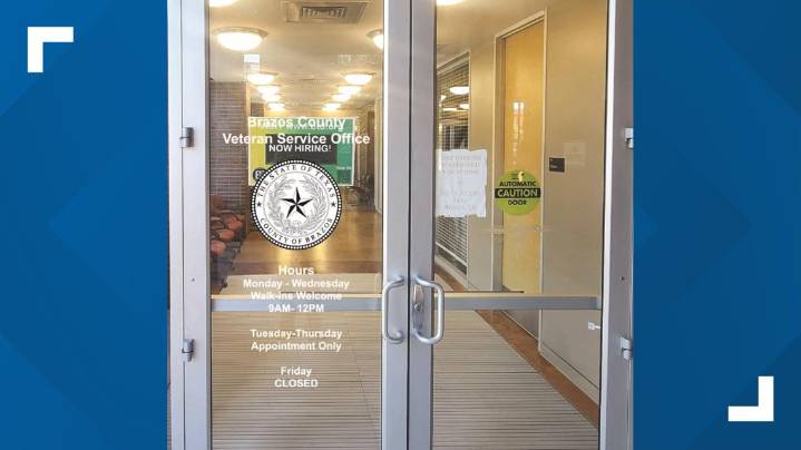 Brazos County Veteran Service Office moving locations