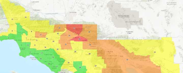 Poor air quality expected in multiple areas of Southern California