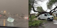 Monsoon causes Sky Harbor damage, downed trees in Tempe, flood concerns around Yuma