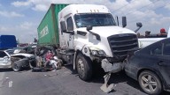 Múltiples accidentes colapsan el Libramiento Bicentenario; reportan 9 lesionados