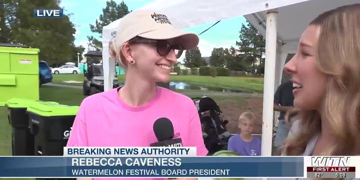 Winterville Watermelon Festival w/ Rebecca Caveness