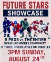 Daniel Walcott and local hockey pros raising money for Lysander hockey rink