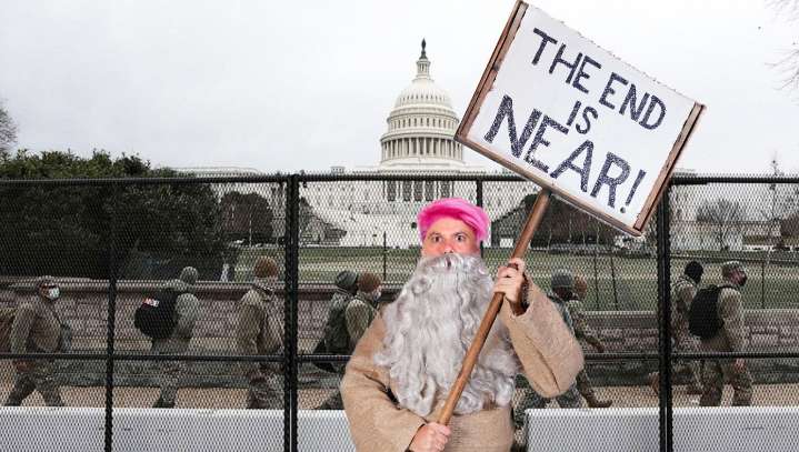 'The End Is Near!' Cries Crazed Left-Wing Conspiracy Theorist Predicting Apocalyptic Return Of Trump Rioters Any Day Now