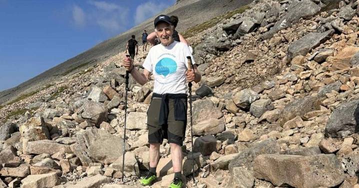 Intrepid 86-year-old raises cash for Scots hospice by climbing Ben Nevis in memory of pal