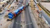 El reactor de IMPSA llegó a calle Boedo y el megaoperativo hacia YPF tardará más de lo previsto