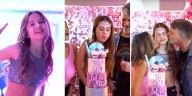 María Fernanda Callejón y Ricky Diotto festejaron juntos el cumpleaños de su hija Giovanna: música, glitter y Bandana