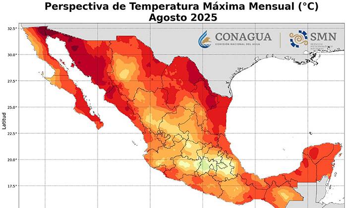 Alertan por repunte en temperaturas; La Coordinación Estatal de Protección Civil