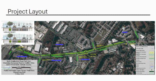 Dunwoody City Council discusses funding for North Shallowford path