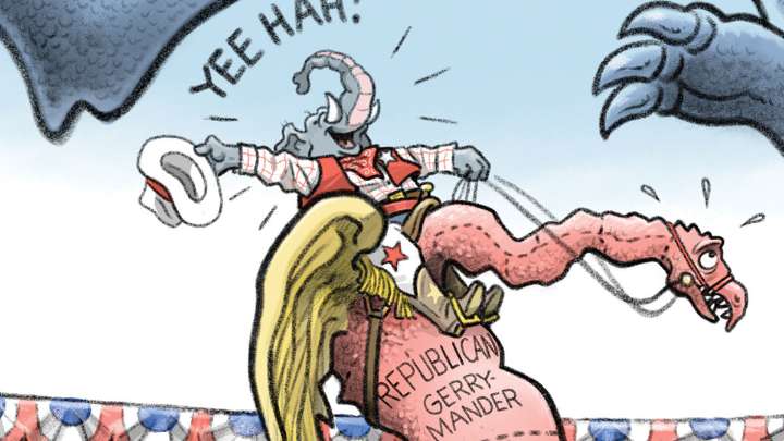 Capitol Ink | Redistricting rodeo - Roll Call